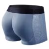 Men Trunks Built-in Fake Butt Hip Lifter Enhancer Shorts Boxer Briefs Padded Underwear Shapewear Underpants Nylon Breathable - Image 3