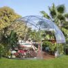 Transparent Spherical Camping Tent, Dome Tent, Starry Sky Tent, Dome, Net, Red, Camp Room, 3.6m Diameter - Image 4