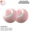 Interactive Cat Ball Toy with Automatic Rolling Tail & Rechargeable Smart Mouse - Image 4