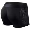 Men Trunks Built-in Fake Butt Hip Lifter Enhancer Shorts Boxer Briefs Padded Underwear Shapewear Underpants Nylon Breathable - Image 4